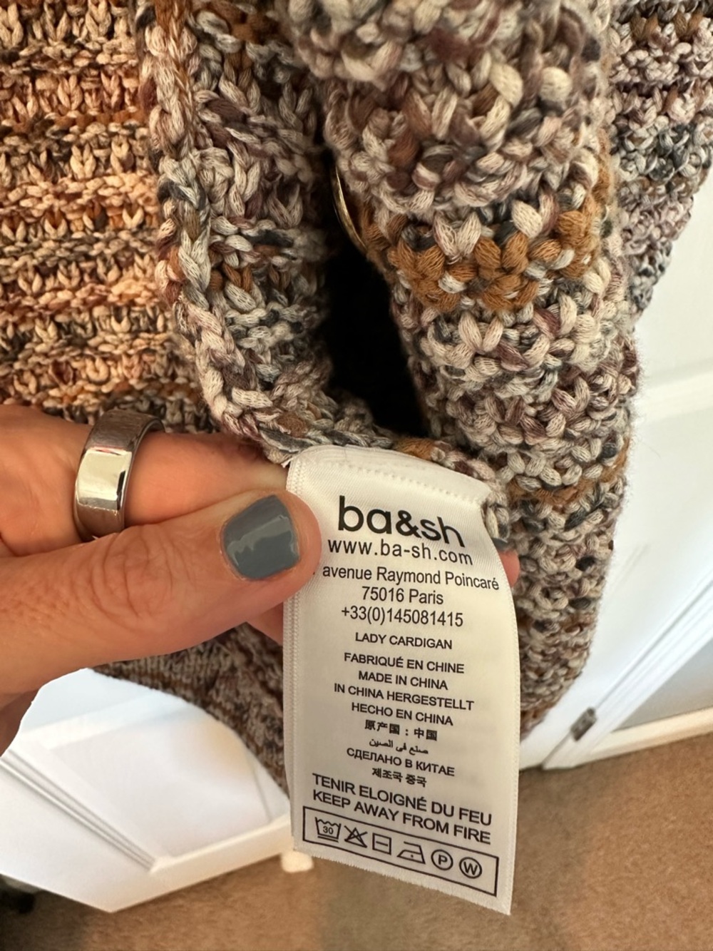ba&sh Guspa Cardigan - like new! - Picture 5 of 6